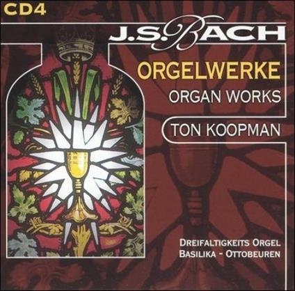 Organ Works part 4 - CD Audio di Johann Sebastian Bach,Ton Koopman