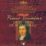 Piano Sonatas Op.22, Op.26, Op.28 vol.14