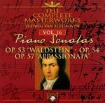 Piano Sonatas Op.53 Waldstein, Op.54 & Op.57 Appassionata