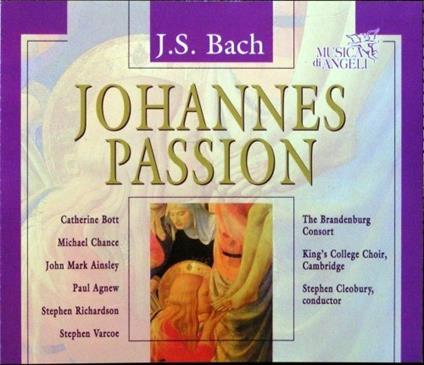 Johannes Passion - CD Audio di Johann Sebastian Bach