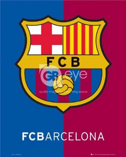 Poster Barcelona. Crest 40x50 cm.
