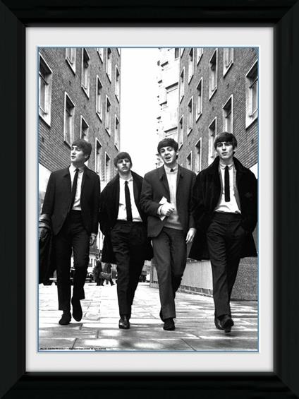Foto in cornice Beatles. In London Portrait