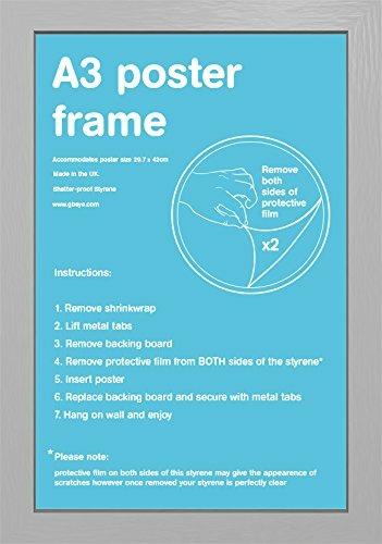 Cornice Gb Silver Frame: A3 Styrene