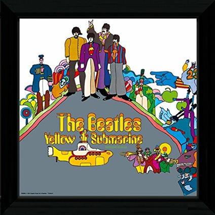 Foto In Cornice Beatles. Yellow Submarine 2