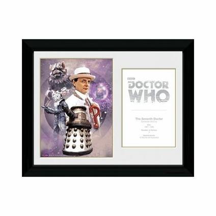 Foto in Cornice Doctor Who. 7th Doctor Sylvester Mccoy