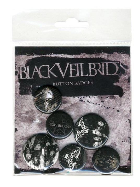 Badge Pack Black Veil Brides. Darkest