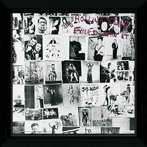 Foto In Cornice Rolling Stones. Exile On Main