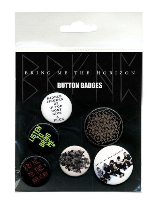 Badge Pack Bring Me the Horizon. Sempiternal