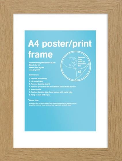 Cornice Gb Oak Frame: A4