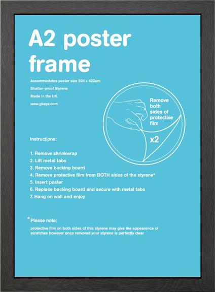 Cornice Gb Black Frame: A2