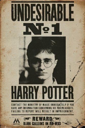 Poster Harry Potter. Undesirable No 1 61x91,5 cm. - GB Eye - Idee