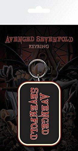 Portachiavi in Gomma Avenged Sevenfold. Logo
