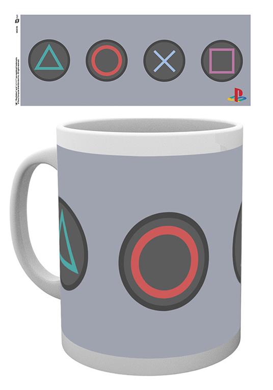 Tazza Playstation. Buttons