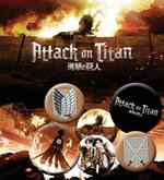 Attack on Titan Charcters badgepack