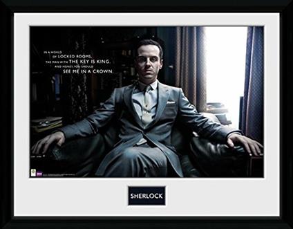 Foto in cornice Sherlock. Moriarty Chair