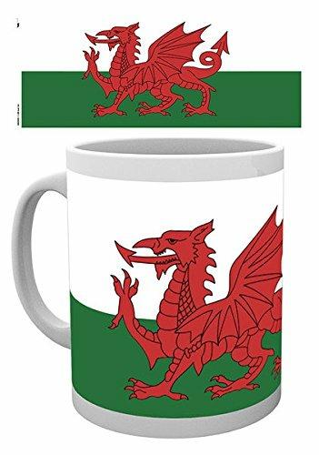 Tazza Wales. Flag