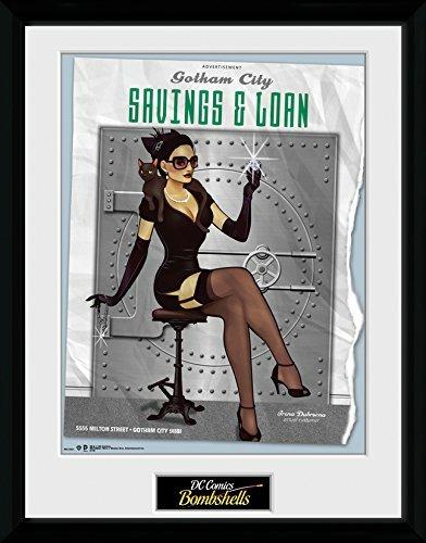 Foto in cornice Dc Comics Bombshells. Catwoman