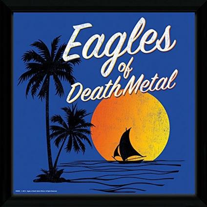 Stampa in Cornice Eagles Of Death Metal. Sunset