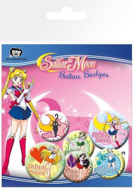 Sailor Moon mix badgepack - 2
