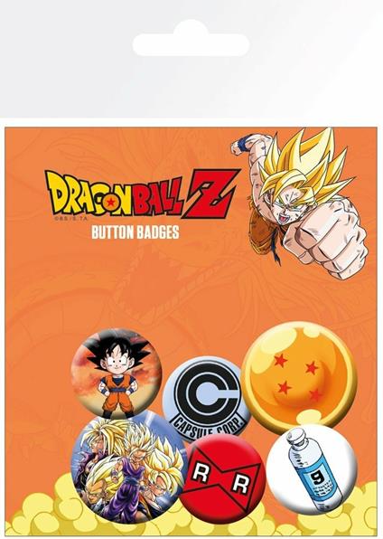 DragonBall Z mix badgepack