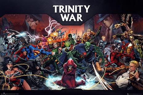 Poster DC Comics. Trinity War 61x91,5 cm.