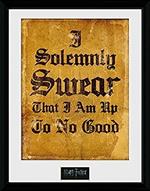 Stampa In Cornice 30x40 cm. Harry Potter. I Solemnly Swear