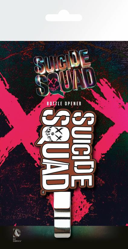 Bottiglia Suicide Squad. Logo