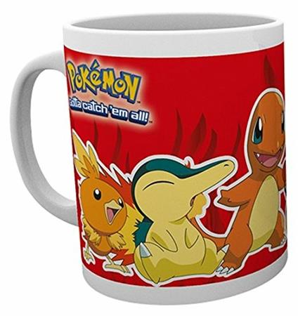 Tazza Pokemon. Fire Partners