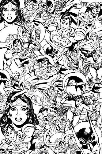 Poster DC Comics. Colour In Poster 61x91,5 cm.