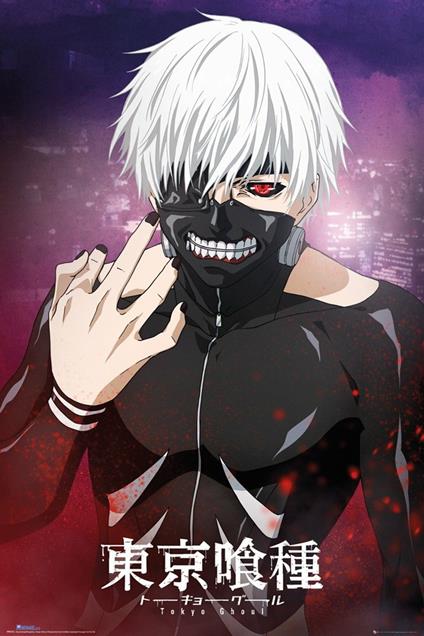 Poster Tokyo Ghoul. Kaneki 61x91,5 cm.