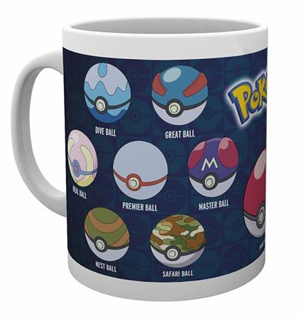 Tazza Pokemon. Ball Varieties