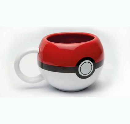 Tazza Sagomata Pokemon. Pokeball 3D