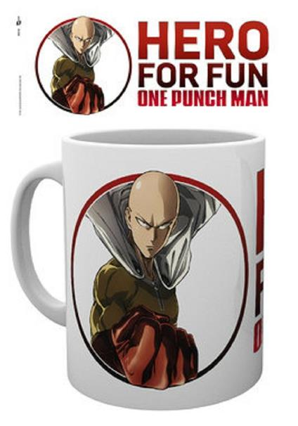 One Punch Man Saitama tazza ceramica