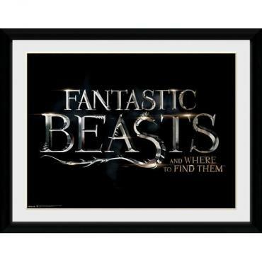 Stampa In Cornice 30x40 cm. Fantastic Beasts. Logo