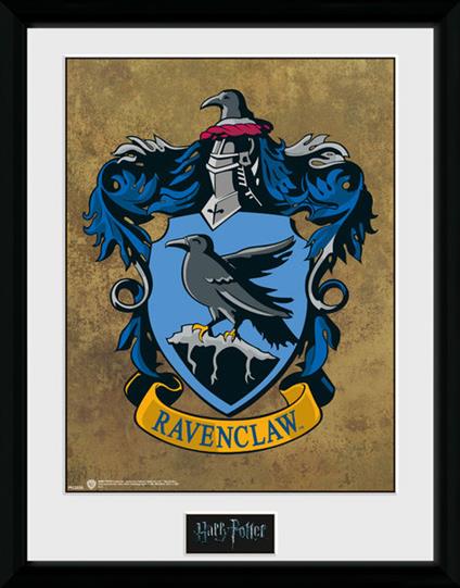 Stampa In Cornice 30x40 cm. Harry Potter. Ravenclaw