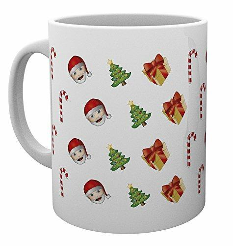 Tazza Emoji. Pattern Christmas