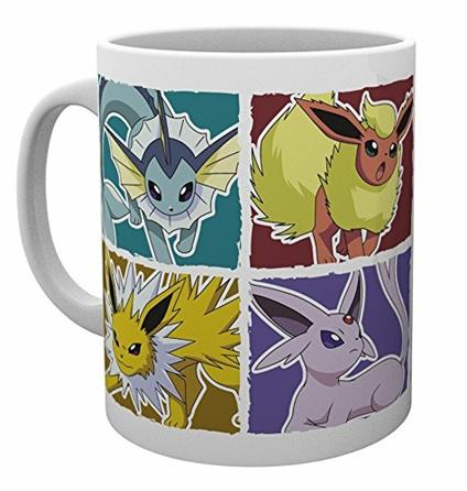 Tazza Pokemon. Eevee Evolution