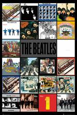 Poster Albums Beatles 61x91,5 Cm.
