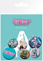 Badge Pack Hatsune Miku. Mix