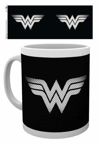 Tazza Dc Comics. Wonder Woman Monotone Logo