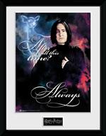 Stampa in Cornice Harry Potter. Snape Always