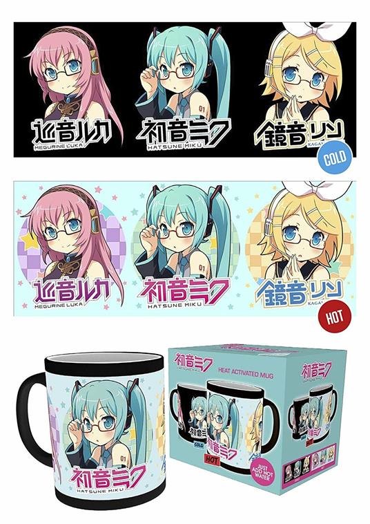 Tazza Termosensibile Hatsune Miku. Characters - 2