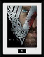 Stampa in Cornice Vikings. Keyart