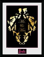 Stampa in cornice 30 x 40 cm Barbie. Mr And Mrs