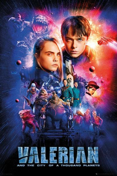 Poster Valerian. Cast