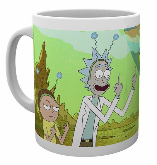 Tazza Rick And Morty. Peace