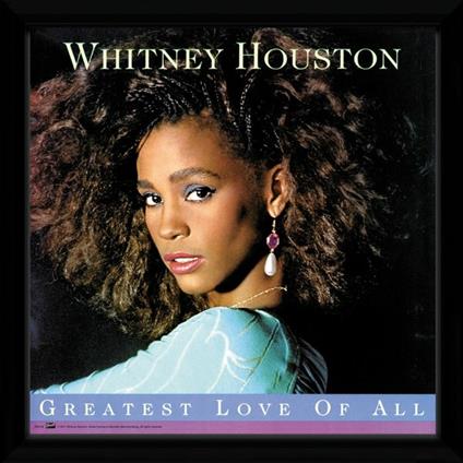 Lp In Cornice Whitney Houston. Greatest Love Of All