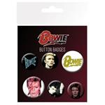 Badge Pack David Bowie. Mix