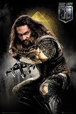 Poster Maxi 61x91,5 Cm Justice League Movie. Aquaman Solo
