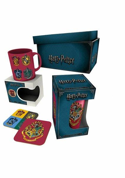 Set Tazza+Sottobicchiere Harry Potter. Crests